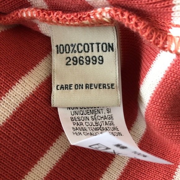 L.L. BEAN 100% Cotton Half Zip Sweater size petite small - Picture 4 of 4